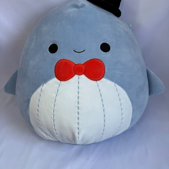 Samir the Blue Whale 16" 2024 Valentine Squishmallows - Picture 1 of 10